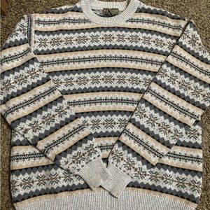 Vintage fair aisle sweater